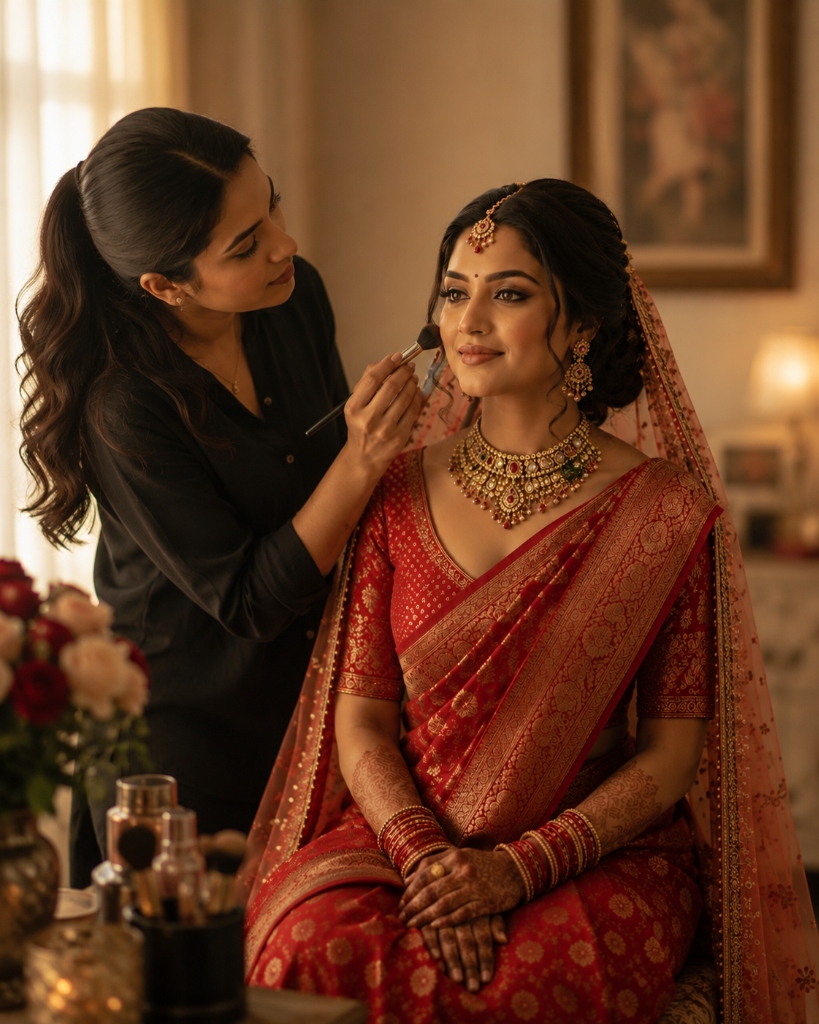 Bridal styling